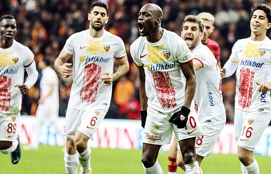 Kayserispor'da 38 maçta kaç futbolcu oynadı