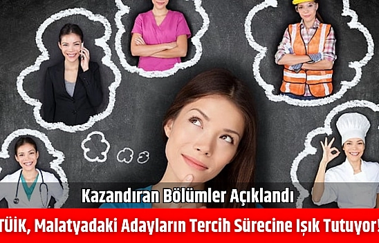 Kazandıran bölümler açıklandı: TÜİK Malatyalı adayların tercih sürecine ışık tutuyor