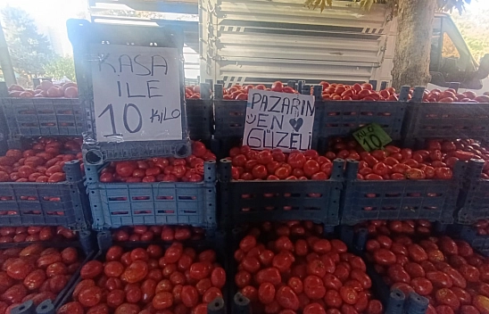 Kilosunu 10 TL'den sattılar! Malatyalılar kapış kapış götürdü