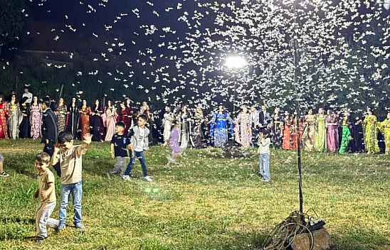 Kına gecesini kelebekler bastı! Halaylar yarım kaldı