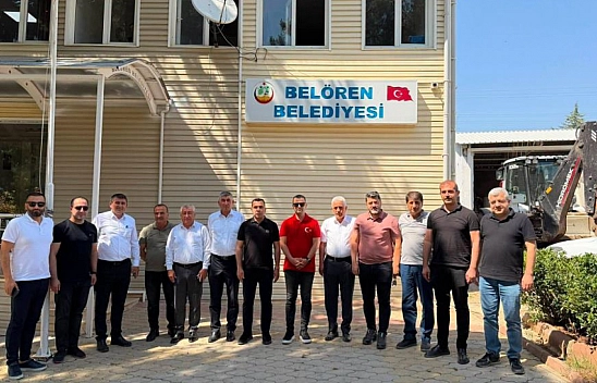 Kırsal altyapı ve yol yatırımları yerinde incelendi