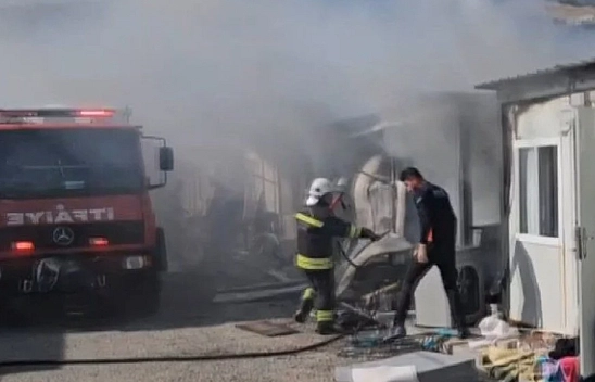 Konteynerlerde yangın riskine karşı uyarı! Bunları yapmayın!