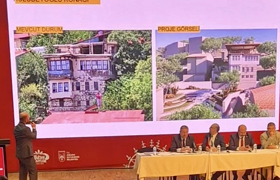 Kulubeyoğlu Konağı Tarihi Kentler Birliği toplantısında dikkat çekti!