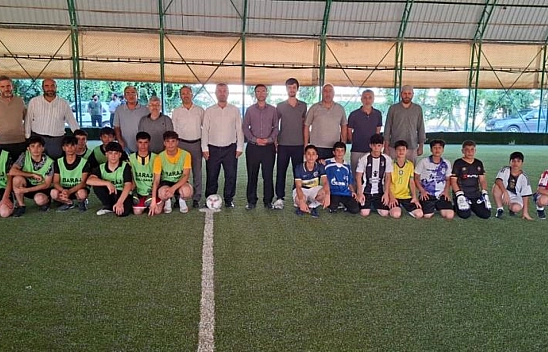 Kur'an Kursları Futbol Turnuvası başladı