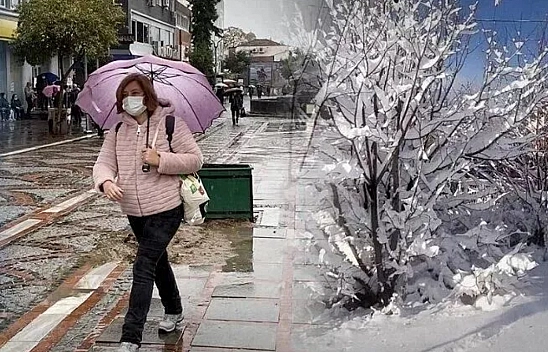 Kuvvetli yağış ve kar uyarısı yapıldı!