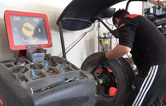 Lastikçilerde bahar yoğunluğu