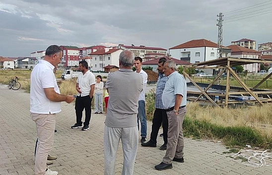 Mahalle ortasına yapılacak gasilhane tepki çekti