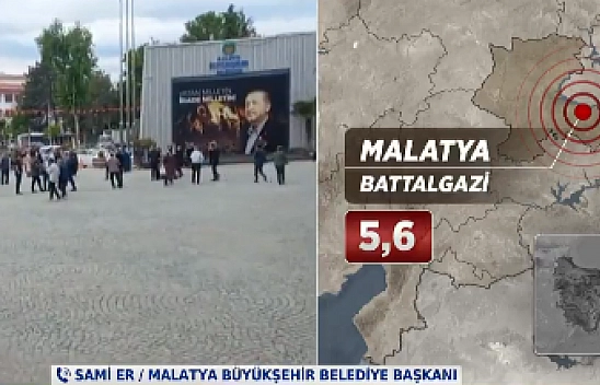 Malatya 5.6 ile Sallandı! Başkan Sami Er Son Durumu Paylaştı