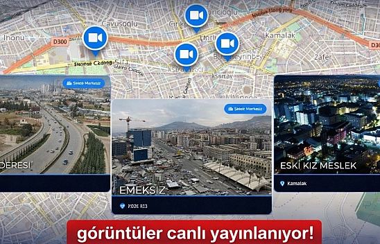Malatya 7/24 canlı yayında: Şehir anbean takip edilebilecek
