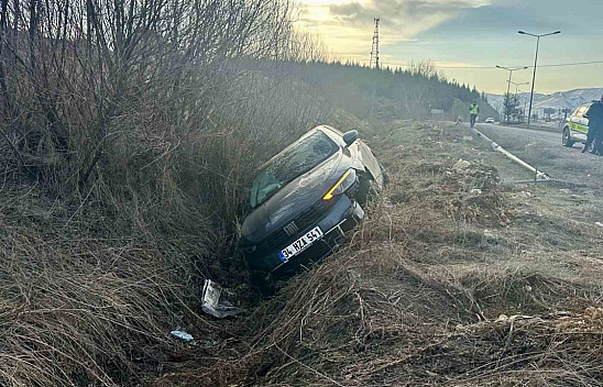 Malatya-Adıyaman yolunda trafik kazası: 1 yaralı