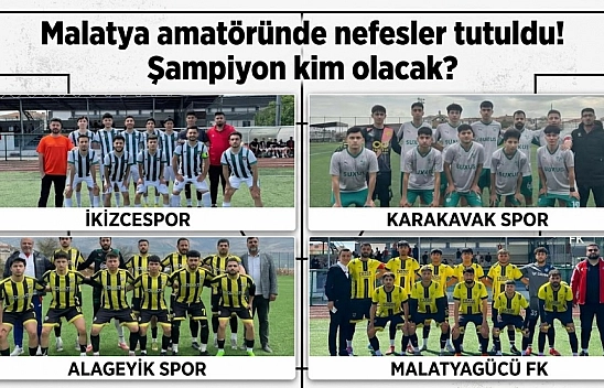 Malatya amatöründe nefesler tutuldu! Şampiyon kim olacak?