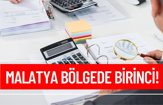 Malatya bölgede birinci!