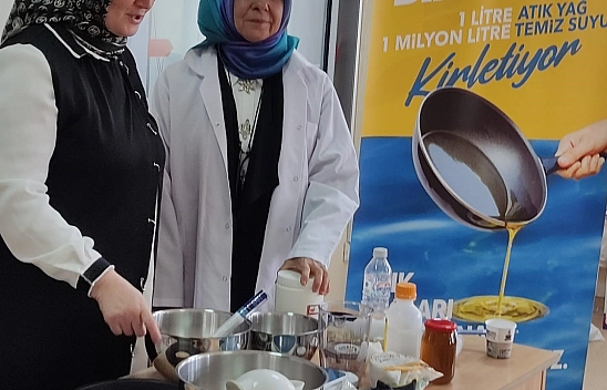 Malatya'da atık yağlar sabuna dönüşüyor