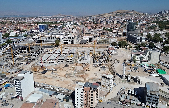 Malatya Çarşısı Dronla Görüntülendi
