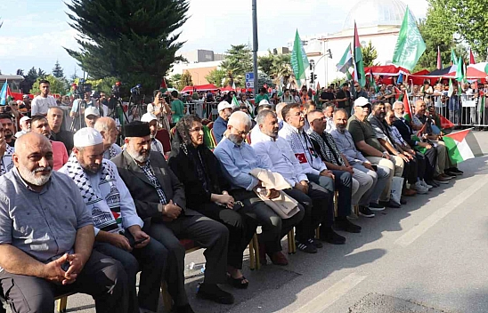 Malatya'da 'Büyük Gazze mitingi'