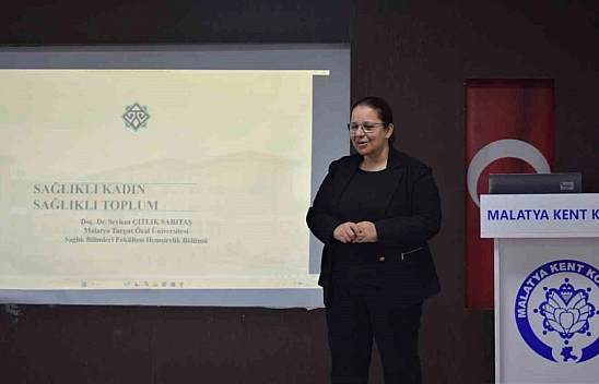 Malatya'da Kadın Sağlığı Üzerine Bilgilendirici Toplantı Düzenlendi!