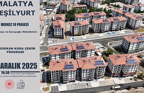 Malatya çarşısında kura sonuçları açıklandı: İşte tam liste....