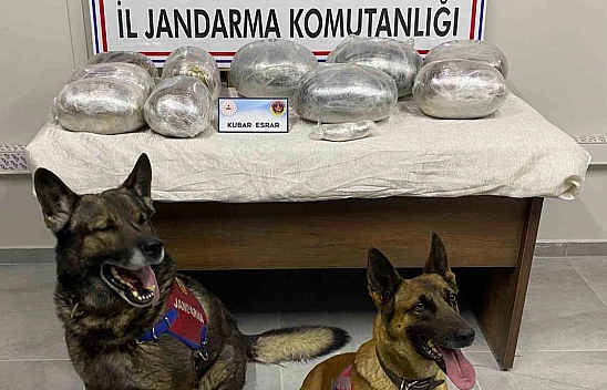 Malatya'da yolcu treninde esrar ele geçirildi!