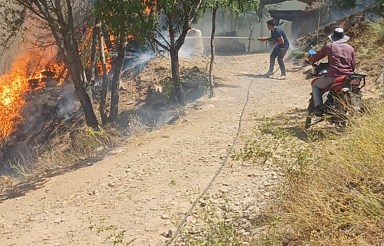 Malatya'da 2.günde 3. yangın