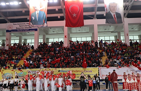 Malatya'da 23 Nisan coşkusu!