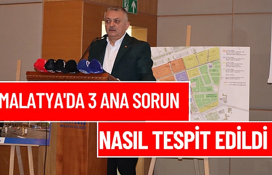 Malatya'da 3 ana sorun nasıl tespit edildi