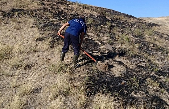 Malatya'da Doğanşehir, Hekimhan ile Kuluncak'ta Yangın