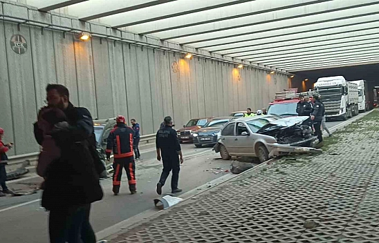 Malatya'da Zincirleme Kaza: 7 Yaralı