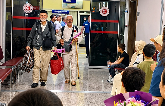 Malatya'da 780 Hacı kutsal topraklardan döndü