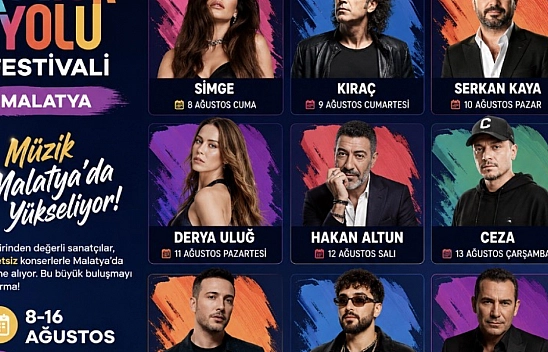 Malatya'da 9 gün sürecek Kültür Yolu Festivali'nin detayları belli oldu!