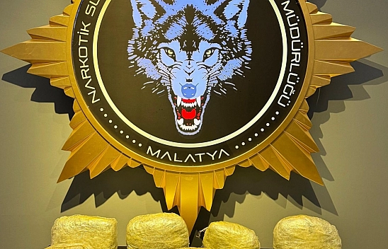 Malatya'da 9 kilo 368 gram sentetik uyuşturucu ele geçirildi