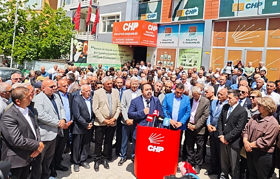 Malatya'da Ağbaba'ya destek… İftirayla susturamazsınız!