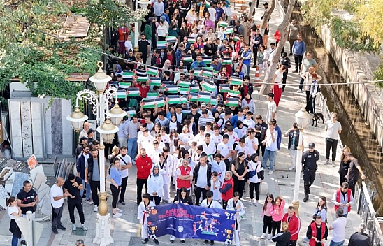 Malatya'da Amatör Sporculardan anlamlı Yürüyüş!