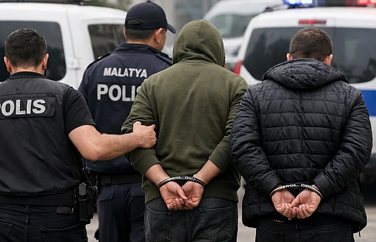 Malatya'da Aranan 3 Firari Hükümlü Kıskıvrak Yakalandı