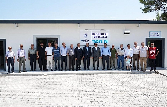 Malatya'da  beklenen proje gerçek oldu: Hasırcılar'da taziye evi açıldı!