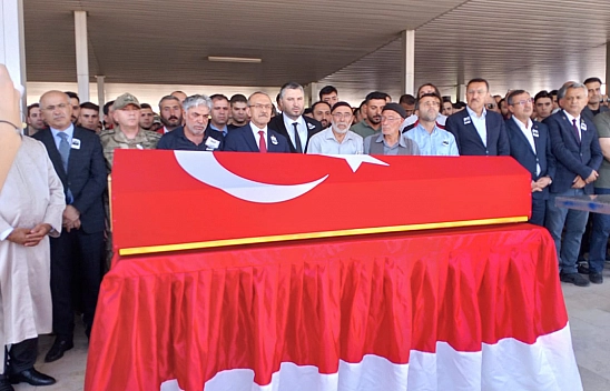 Malatya'da binlerce kişi şehidini uğurladı