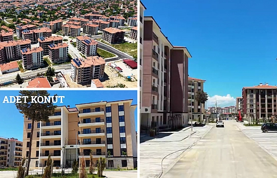 Malatya'da 531 konutun anahtar teslimi başladı