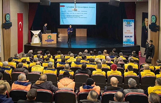 Malatya Büyükşehir Personellerine İş Güvenliği ve Çevre Eğitimi...