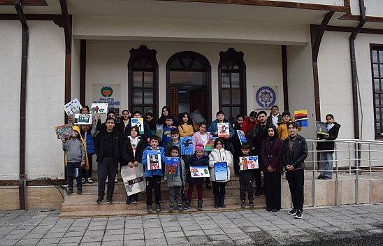 Malatya'da çocuklar geleneksel oyunlarla sosyalleşti