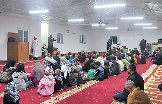 Malatya'da çocuklarla camide buluşma etkinliği düzenlendi