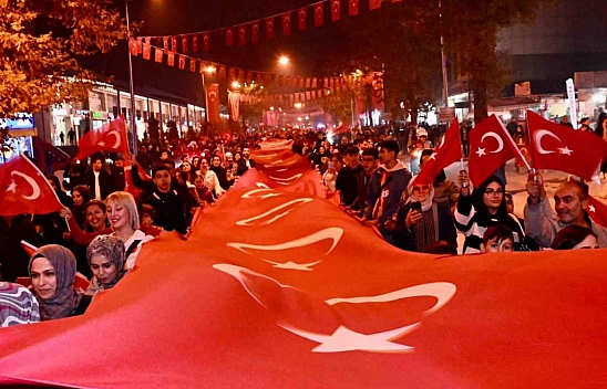 Malatya'da Cumhuriyet coşkusu