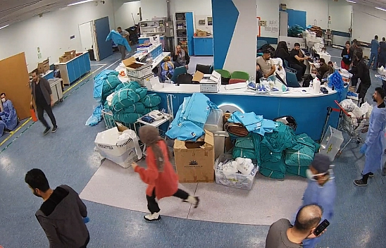 Malatya'da doktorların fedakarlığı O anlar güvenlik kamerasında