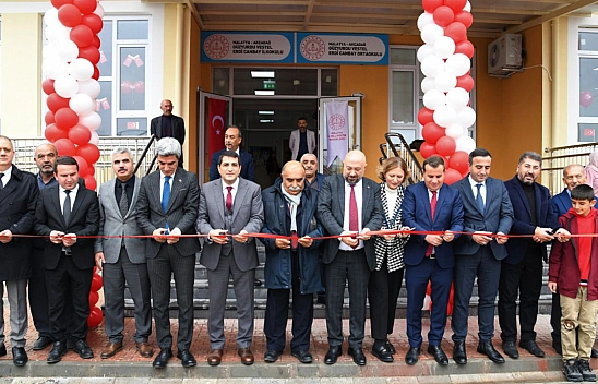 Malatya'da Eğitime Yatırım Devam Ediyor: Yeni Okul Açılış Töreni Yapıldı!