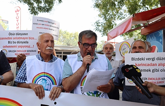 Malatya'da Emeklilerden İktidara Sert Tepki:  22 Yıldır Yoksullaştırılıyoruz!