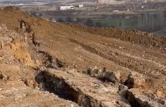 Malatya'da Enkaz Alanında Göçük Tehlikesi!