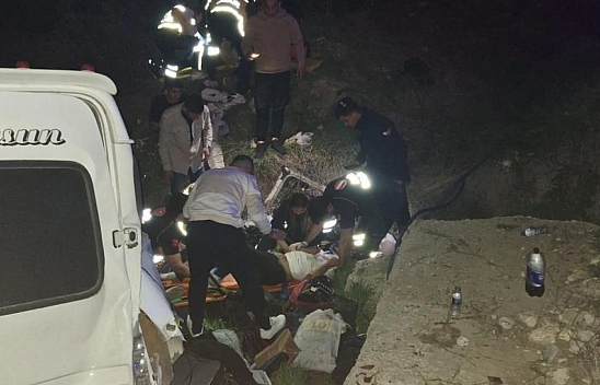 Malatya'da feci kaza: 8 yaralı