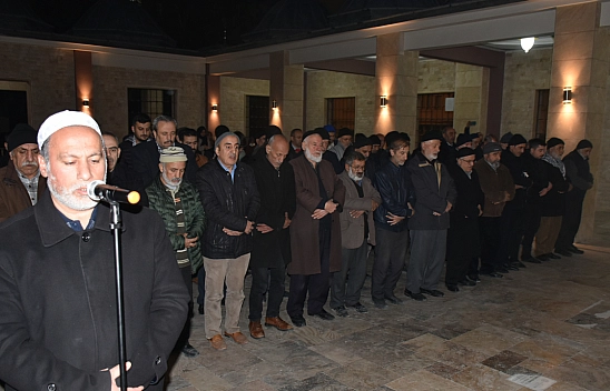 Malatya'da, Filistinliler için gıyabi cenaze namazı