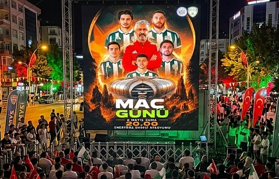 Malatya'da futbol heyecanı dorukta! Karşılaşma dev ekrandan izlenecek!
