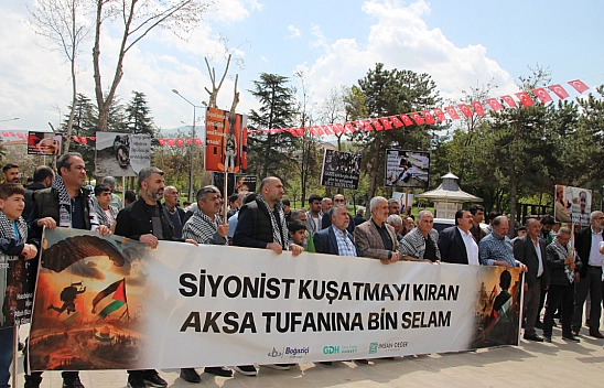 Malatya'da Gazze için binler pedal çevirdi: Zulme karşı haykırış sür ve diren…