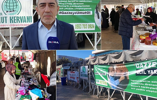 Malatya'da Gazze yararına kermes düzenlendi