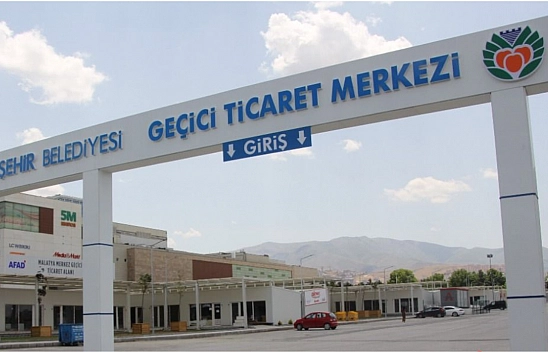 Malatya'da 'Geçici Çarşı' için Kura Çekimi Yapılacak..!